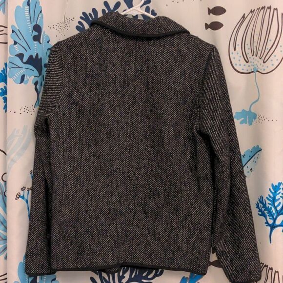 Lucky Brand Black Striped Double Breasted Jacket Size S - Picture 3 of 9